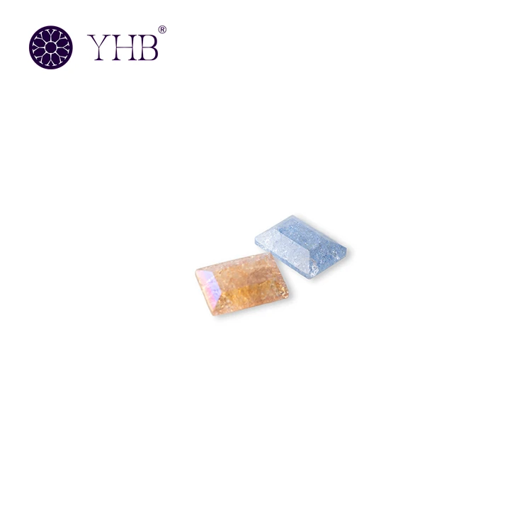 flat top H3249 pointed back glass crystals wholesale for heat transfer motif and clothes