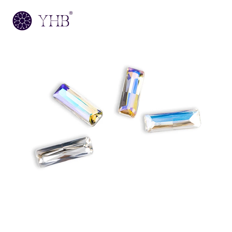 Yhb factory bulk fancy stones pointed back rhinestones more than 100 colors H3248 H3249