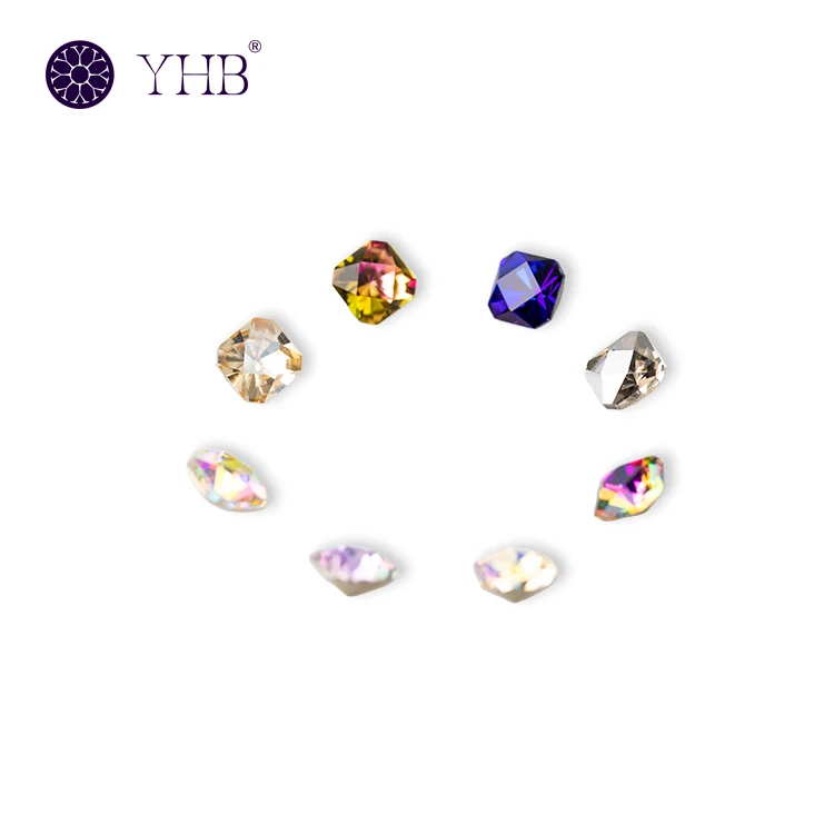 Pointed Back Hotfix Fancy Rhinestones